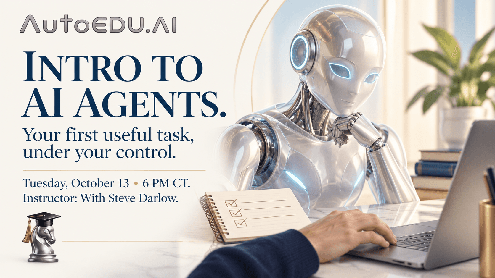 Intro to AI Agents workshop cover